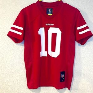 ♥️Jimmy G♥️Jersey Niners🏈 San Francisco 49ers NFL branded jersey #10 Garoppolo